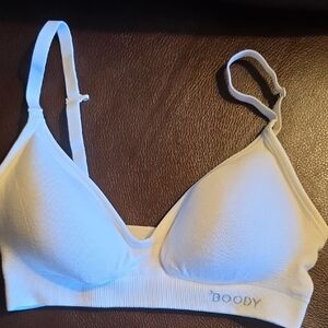 Boody White Wireless,  Padded,  Convertible Bra, T Shirt Bra,  Size S